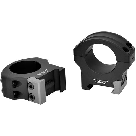 Warne Hyperlite Scope Rings Matte Black 1 in. Medium | Warne