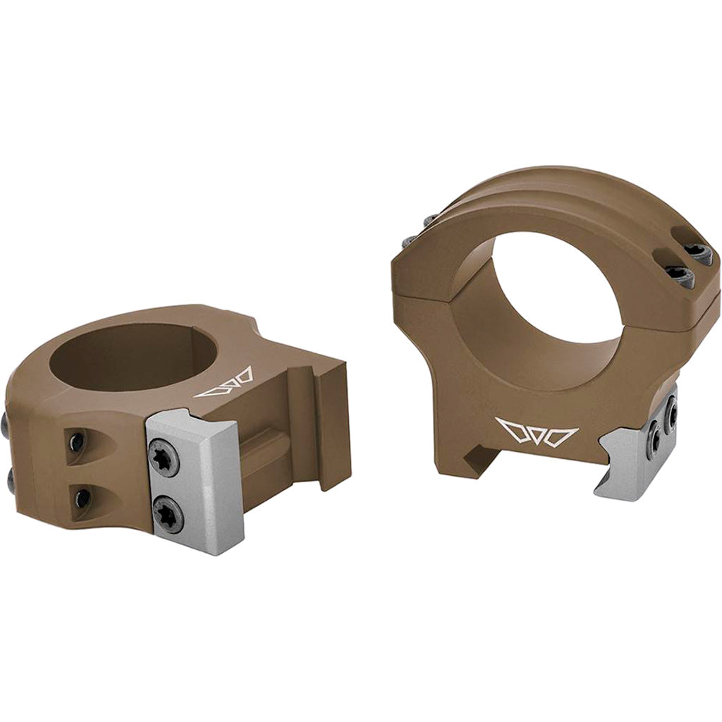 Warne Hyperlite Scope Rings Dark Earth 34mm Medium | Warne