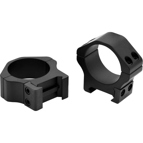 Warne Maxima Horizontal PA Scope Rings Matte Black 34mm Low | Warne