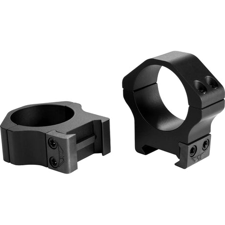 Warne Maxima Horizontal PA Scope Rings Matte Black 34mm Medium | Warne
