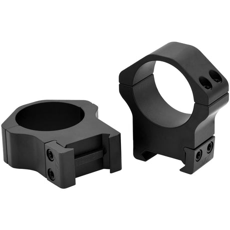 Warne Maxima Horizontal PA Scope Rings Matte Black 34mm High | Warne