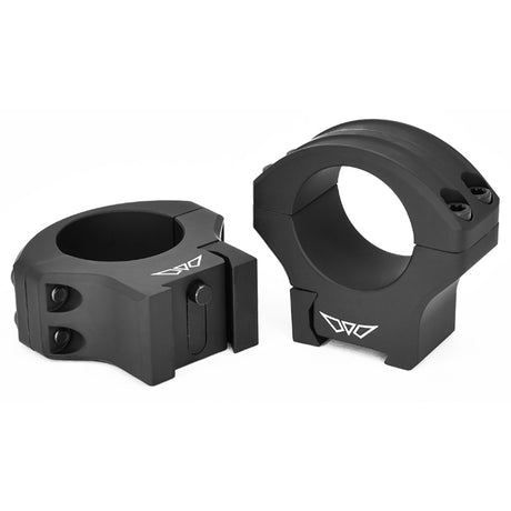 Warne Hyperlite Tikka Scope Rings Matte Black 30mm Tikka Medium | Warne