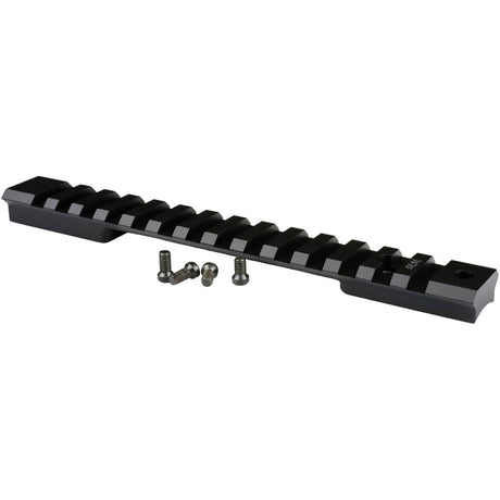 Warne Mountain Tech Tactical Rail Matte Black Savage Short Action | Warne