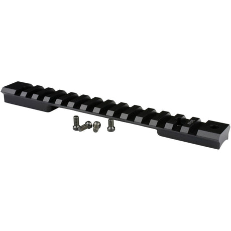 Warne Mountain Tech Tactical Rail Matte Black Savage Long Action | Warne