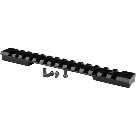 Warne Mountain Tech Rail Matte Black Remington 700 Short Action | Warne
