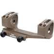 Warne MSR Long Range Cantilever Scope Mount Dark Earth 30mm MSR Ideal Height | Warne