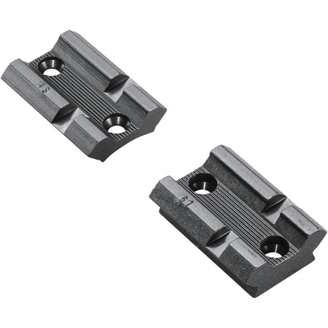 Weaver Classic Aluminum Base Pair Matte Black Savage 110 Blister Pack | Weaver