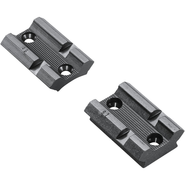 Weaver Classic Aluminum Base Pair Matte Black Savage 110 Blister Pack | Weaver