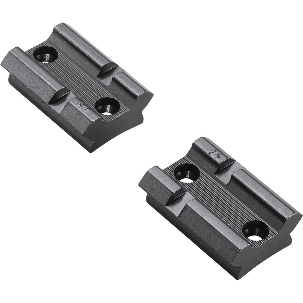 Weaver Classic Aluminum Base Pair Matte Black Browning ABolt Blister Pack | Weaver