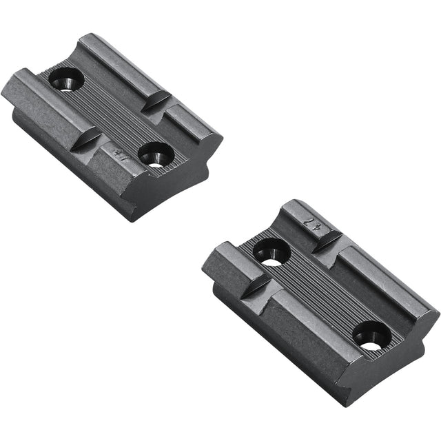 Weaver Classic Aluminum Base Pair Matte Black Browning ABolt Blister Pack | Weaver