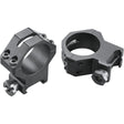Weaver Classic 4Hole Skeleton Rings Matte Black 30mm XHigh Clamshell Pack | Weaver