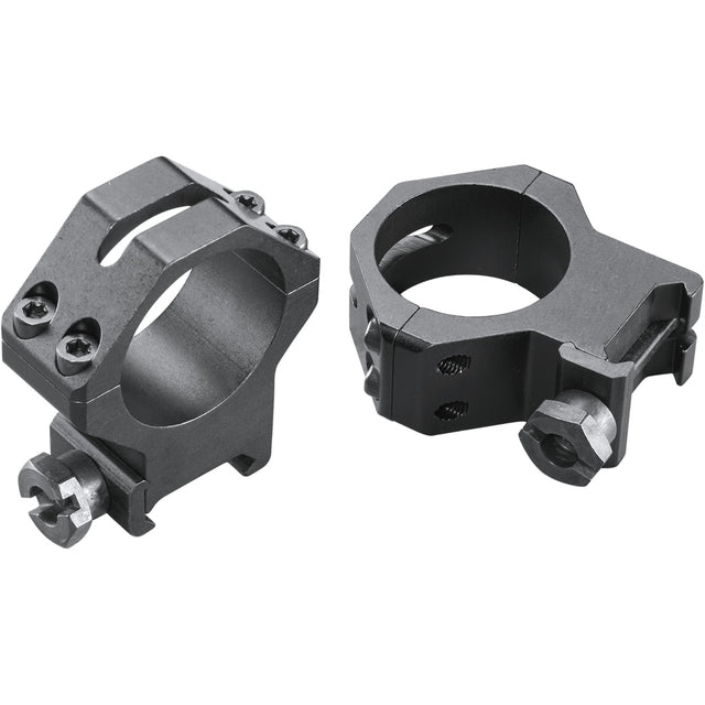 Weaver Classic 4Hole Skeleton Rings Matte Black 30mm XHigh Clamshell Pack | Weaver