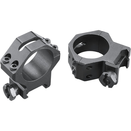 Weaver Classic 4Hole Skeleton Rings Matte Black 30mm Medium Clamshell Pack | Weaver