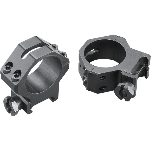 Weaver Classic 4Hole Skeleton Rings Matte Black 30mm Medium Clamshell Pack | Weaver