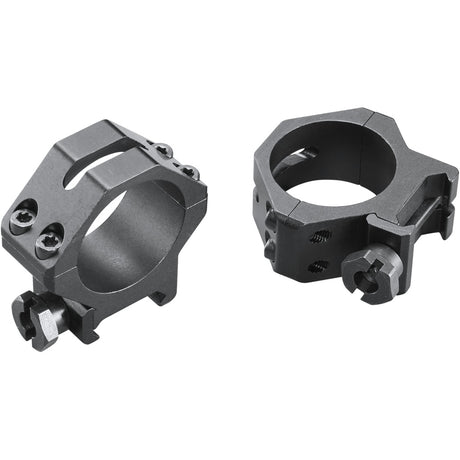Weaver Classic 4Hole Skeleton Rings Matte Black 30mm Low Clamshell Pack | Weaver