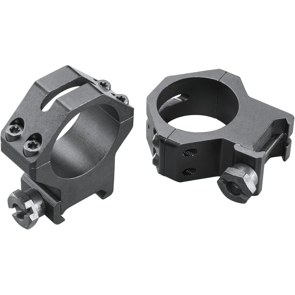 Weaver Classic 4Hole Skeleton Rings Matte Black 30mm High Clamshell Pack | Weaver