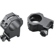 Weaver Classic 4Hole Skeleton Rings Matte Black 1" XXHigh Clamshell Pack | Weaver