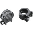 Weaver Classic 4Hole Skeleton Rings Matte Black 1" Medium Clamshell Pack | WEAVER MOUNTS
