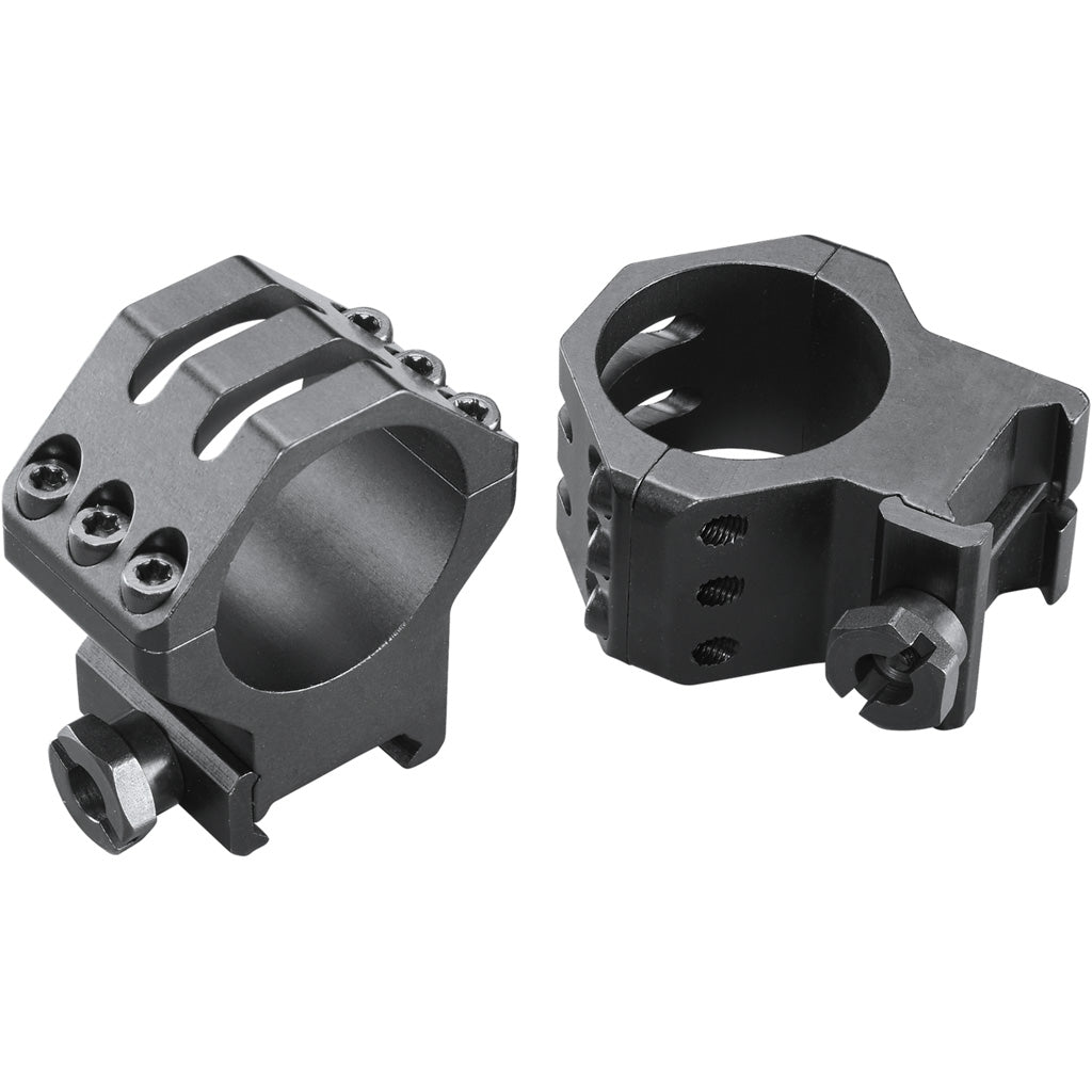Weaver Classic 6Hole Skeleton Rings Matte Black 30mm Medium Clamshell Pack | Weaver