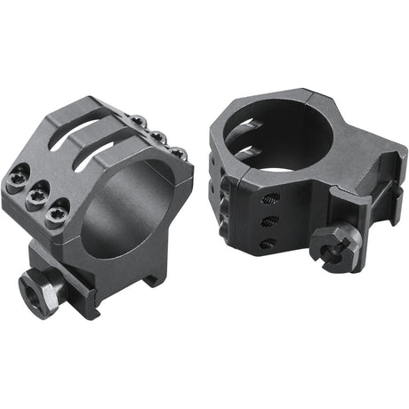 Weaver Classic 6Hole Skeleton Rings Matte Black 30mm Medium Clamshell Pack | Weaver