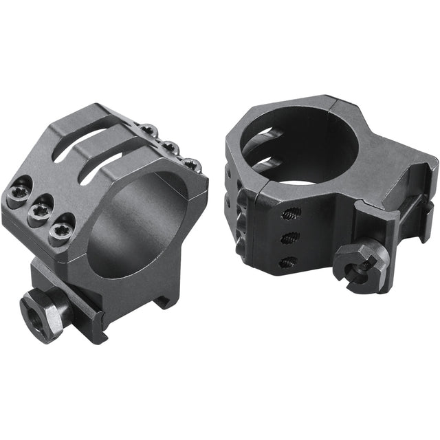 Weaver Classic 6Hole Skeleton Rings Matte Black 30mm Medium Clamshell Pack | Weaver
