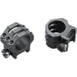 Weaver Classic 6Hole Skeleton Rings Matte Black 1" Medium Clamshell Pack | Weaver