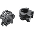 Weaver Classic 6Hole Skeleton Rings Matte Black 1" High Clamshell Pack | Weaver