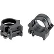 Weaver Classic Quad Lock Detachable Rings Matte Black 1" High Clamshell Pack | Weaver