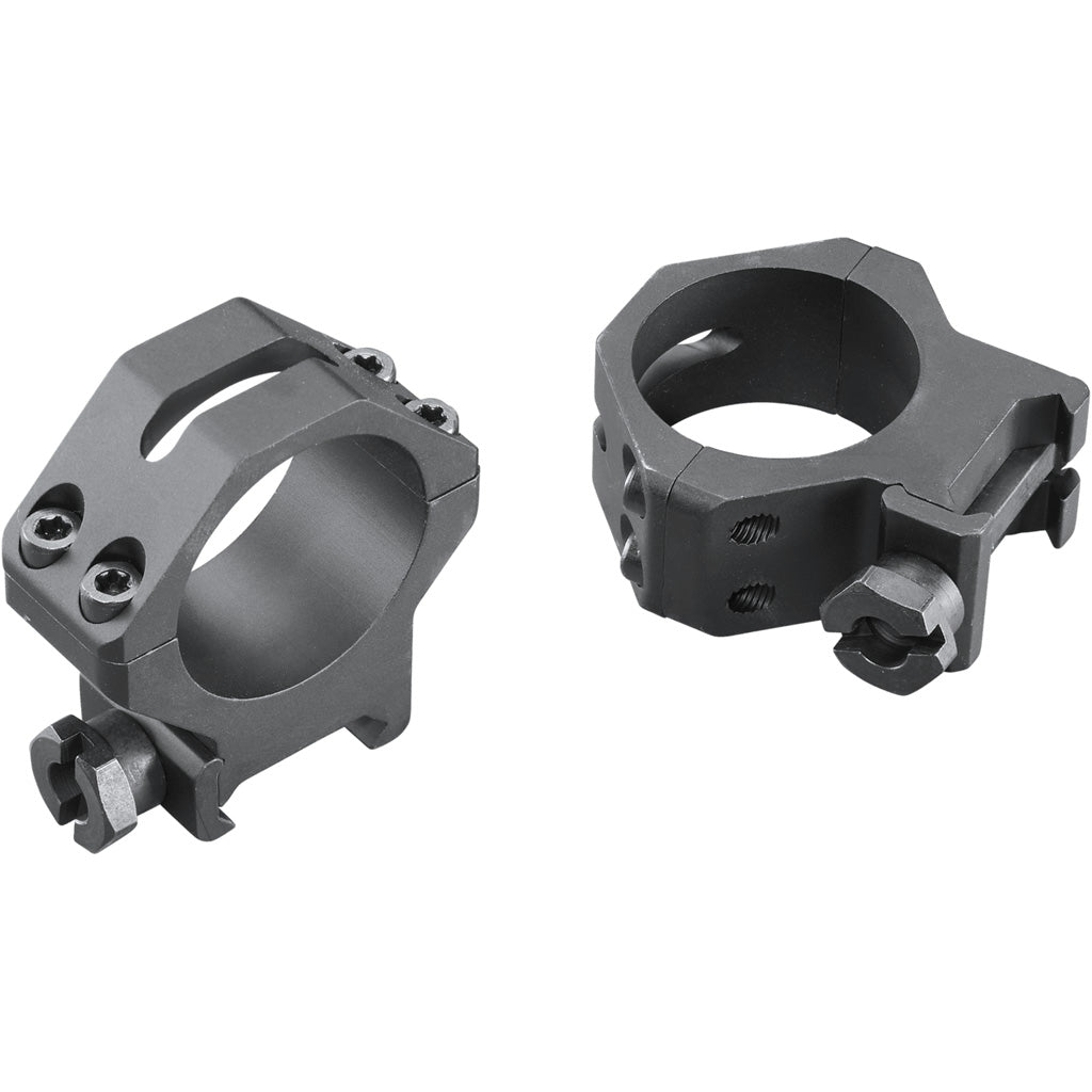 Weaver Tactical 4Hole Picatinny Ring Matte Black 30mm Medium Clamshell Pack | Weaver