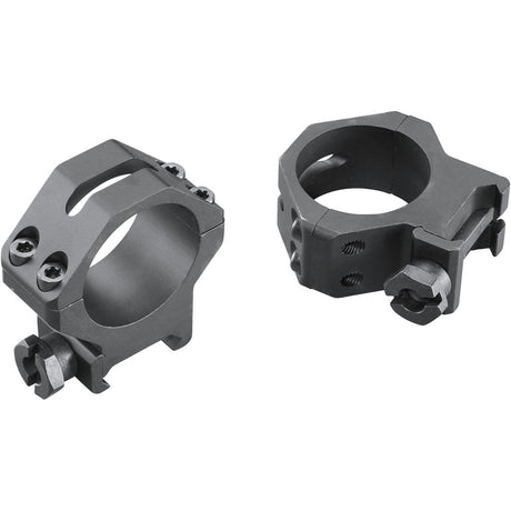 Weaver Tactical 4Hole Picatinny Ring Matte Black 30mm Medium Clamshell Pack | Weaver