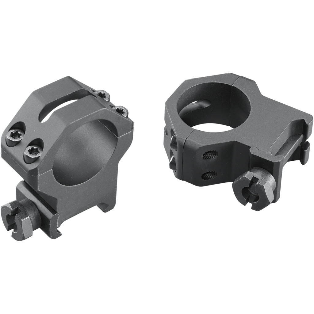 Weaver Tactical 4Hole Picatinny Ring Matte Black 1" XHigh Clamshell Pack | Weaver