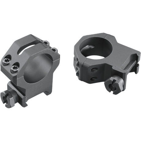 Weaver Tactical 4Hole Picatinny Ring Matte Black 1" XHigh Clamshell Pack | Weaver