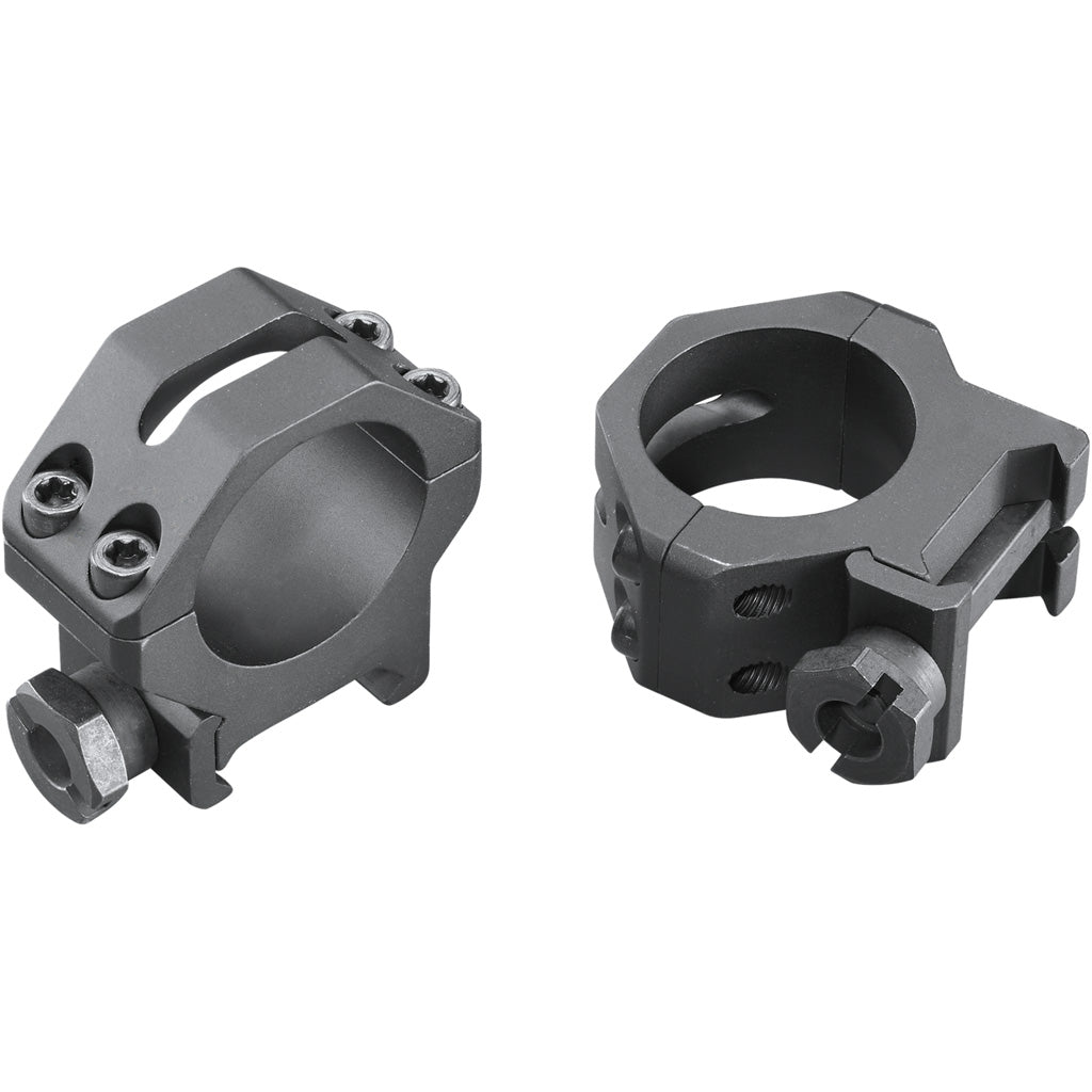 Weaver Tactical 4Hole Picatinny Ring Matte Black 1" Medium Clamshell Pack | Weaver