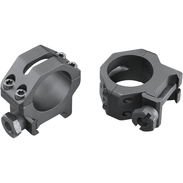 Weaver Tactical 4Hole Picatinny Ring Matte Black 1" Medium Clamshell Pack | Weaver