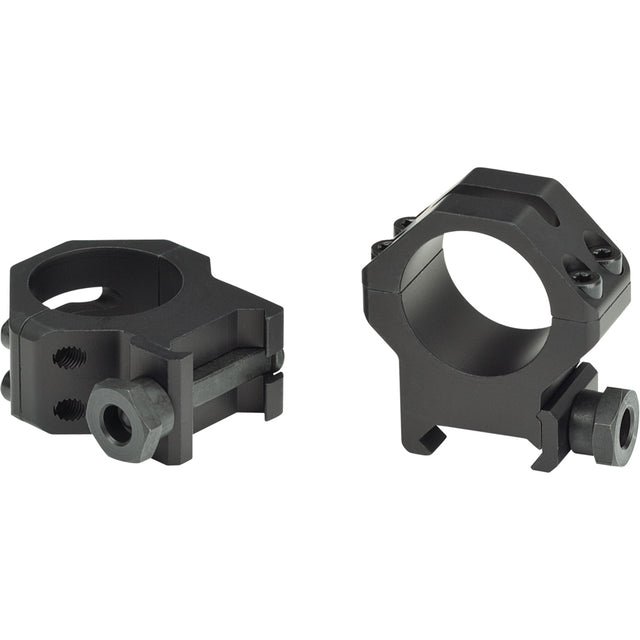Weaver Tactical 4Hole Picatinny Ring Matte Black 1" High Clamshell Pack | Weaver