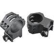 Weaver Tactical 6Hole Picatinny Ring Matte Black 30mm XHigh Clamshell Pack | Weaver