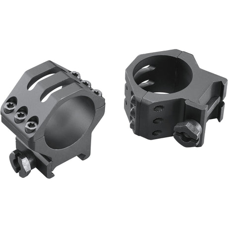 Weaver Tactical 6Hole Picatinny Ring Matte Black 30mm Medium Clamshell Pack | Weaver