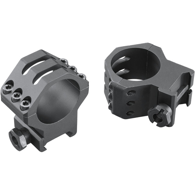 Weaver Tactical 6Hole Picatinny Ring Matte Black 30mm High Clamshell Pack | Weaver