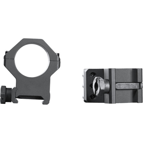 Weaver Tactical 6Hole Picatinny Ring Matte Black 1" XHigh Clamshell Pack | Weaver