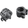 Weaver Tactical 6Hole Picatinny Ring Matte Black 1" Medium Clamshell Pack | Weaver