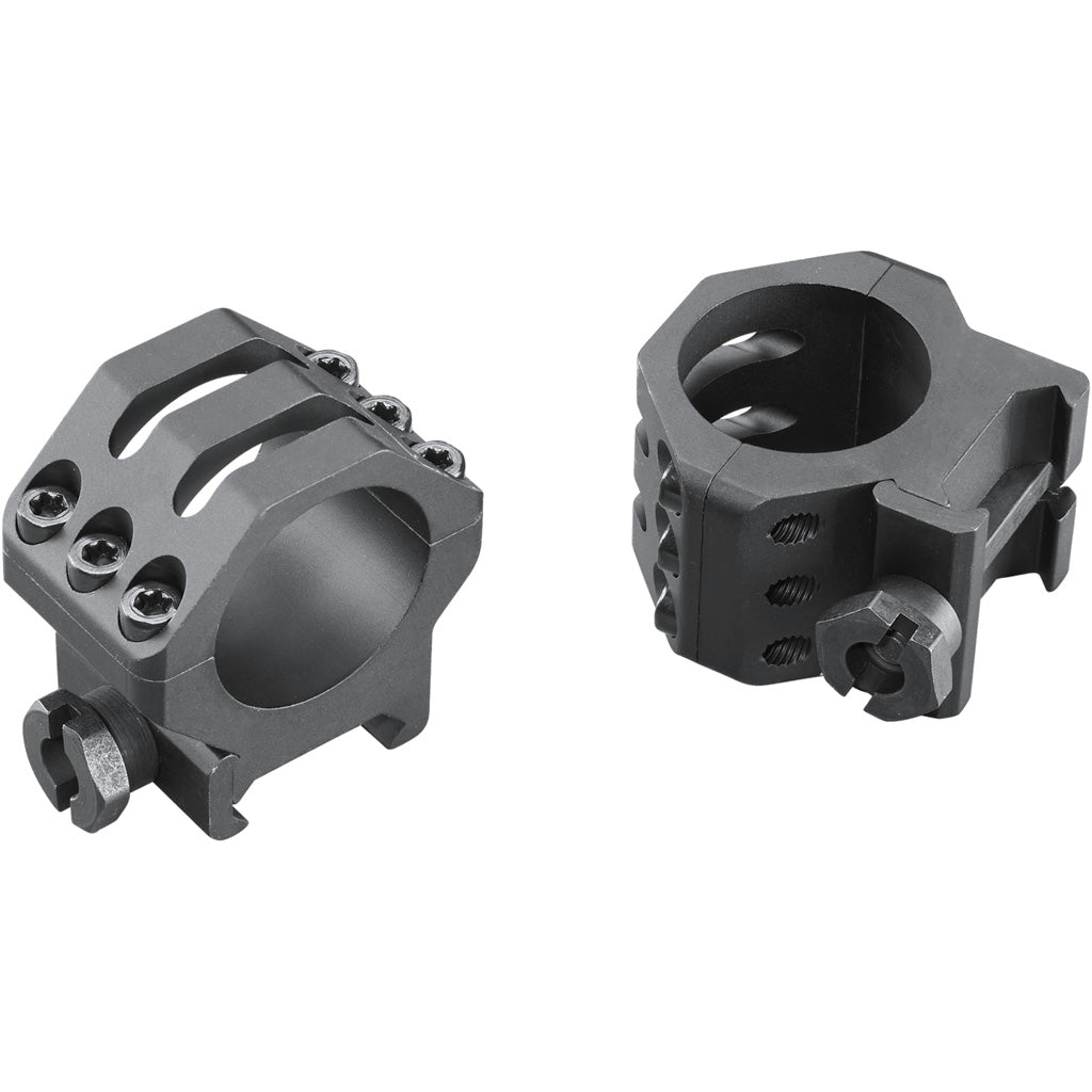 Weaver Tactical 6Hole Picatinny Ring Matte Black 1" Medium Clamshell Pack | Weaver