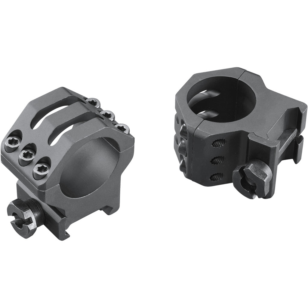 Weaver Tactical 6Hole Picatinny Ring Matte Black 1" High Clamshell Pack | Weaver
