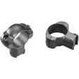 Weaver Grand Slam Rimfire Steel Rings Matte Black 1" .22 Style XHigh Clamshell Pack | Weaver