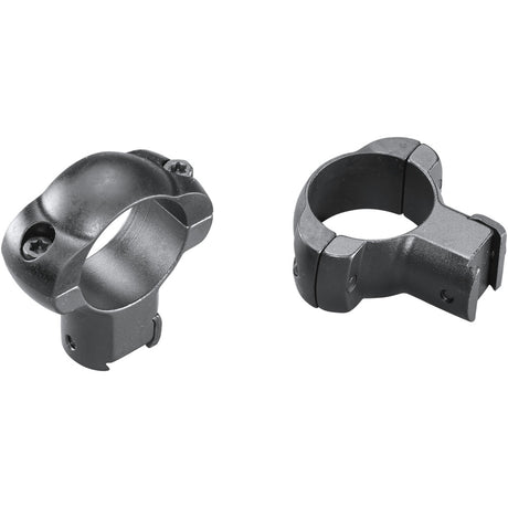 Weaver Grand Slam Rimfire Steel Rings Matte Black 1" .22 Style XHigh Clamshell Pack | Weaver