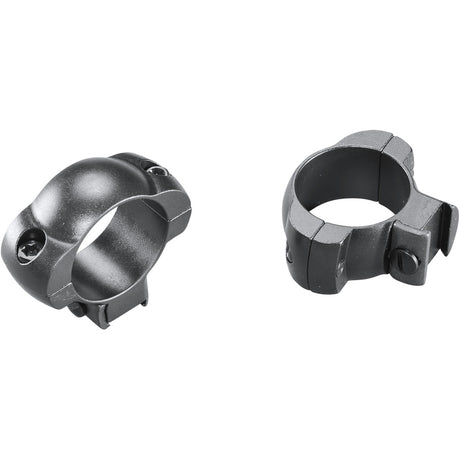 Weaver Grand Slam Rimfire Steel Rings Matte Black 1" .22 Style Medium Clamshell Pack | Weaver