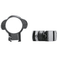 Weaver Grand Slam Rimfire Steel Rings Matte Black 1" .22 Style High Clamshell Pack | Weaver