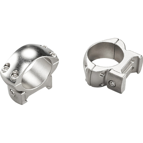 Weaver Grand Slam Steel Rings Silver 1" Medium Clamshell Pack | Weaver