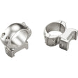 Weaver Grand Slam Steel Rings Silver 1" High Clamshell Pack | Weaver
