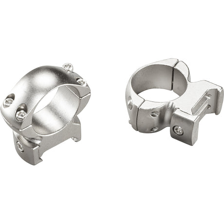 Weaver Grand Slam Steel Rings Silver 1" High Clamshell Pack | Weaver
