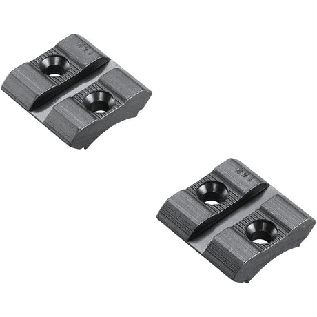 Weaver Classic Aluminum Base Pair Matte Black Savage Bseries Blister Pack | Weaver